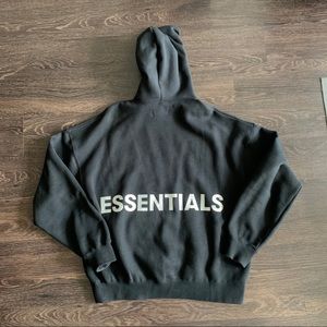 Fear of God Essentials Graphic Pullover Hoody Sz M
